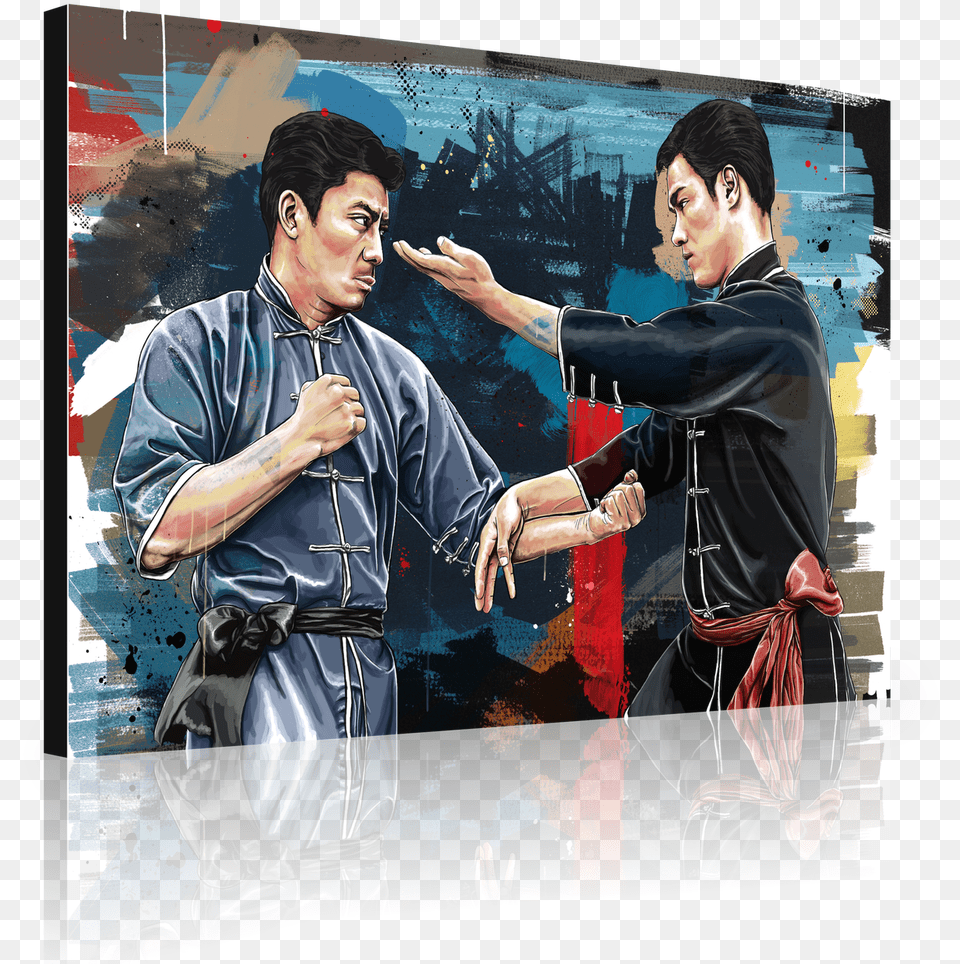 Bruce Lee And Taky Kimura Album Cover, Adult, Person, Man, Male Free Transparent Png