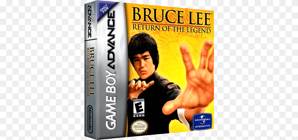 Bruce Lee Bruce Lee Gameboy Advanced Gba, Body Part, Book, Finger, Hand Png Image