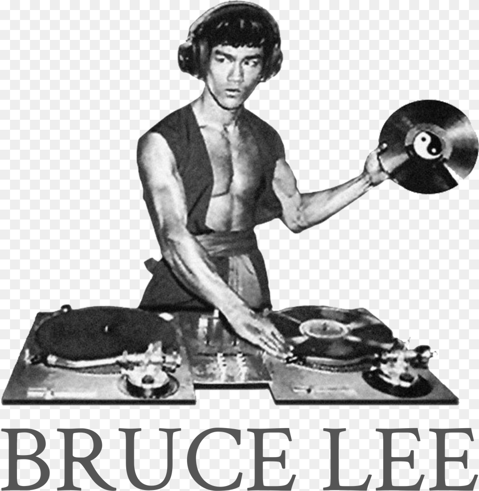 Bruce Lee Dj, Adult, Male, Man, Person Free Png