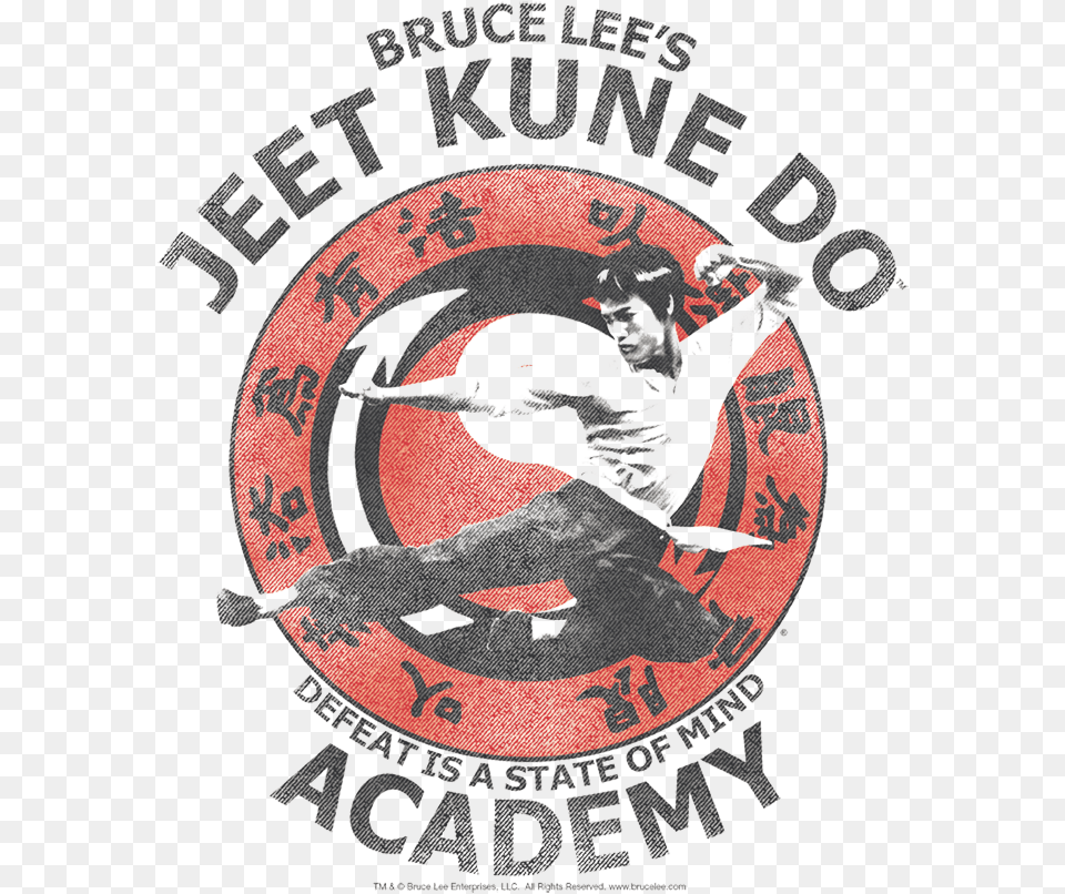 Bruce Lee Jeet Kune Pullover Hoodie Poster, Adult, Male, Man, Person Free Png Download