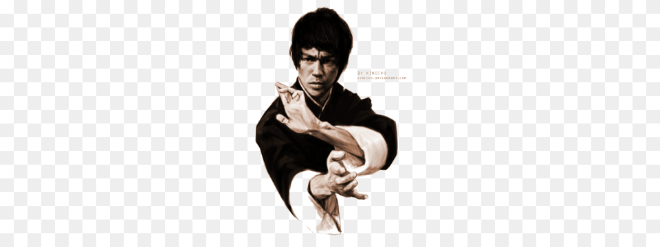 Bruce Lee Picture, Martial Arts, Person, Sport, Adult Free Transparent Png