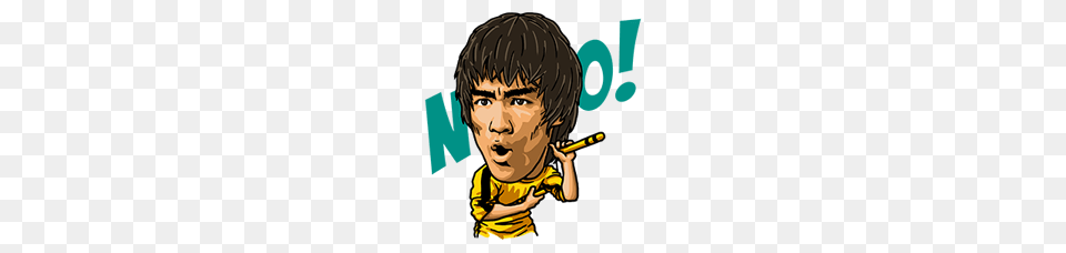 Bruce Lee Sticker, Photography, Male, Boy, Child Free Png