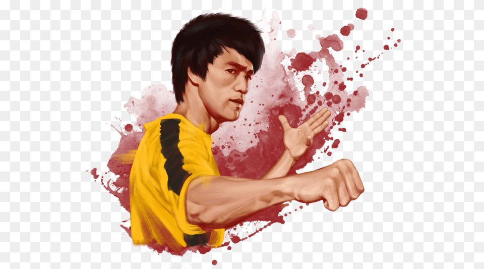 Bruce Lee Stripe Pants, Body Part, Finger, Hand, Person Free Png