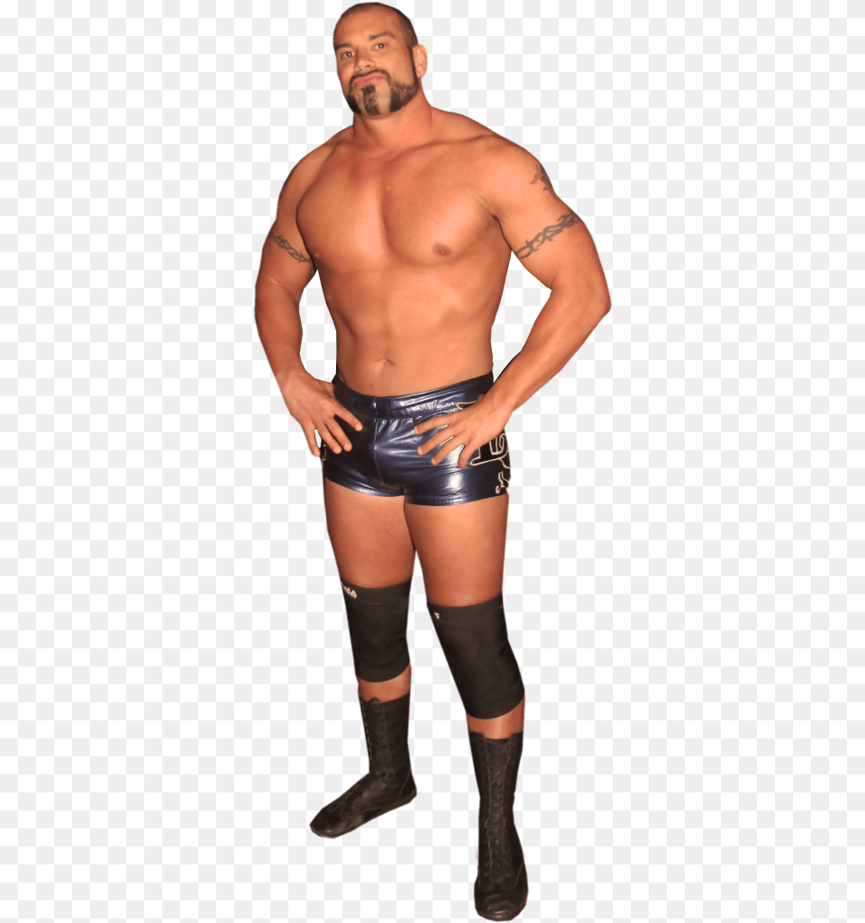 Bruce Santee Wrestler, Clothing, Shorts, Tattoo, Skin Free Png