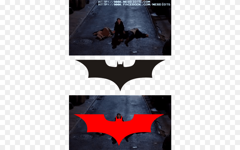 Bruce Wayne Family Death, Logo, Symbol, Adult, Male Free Png Download