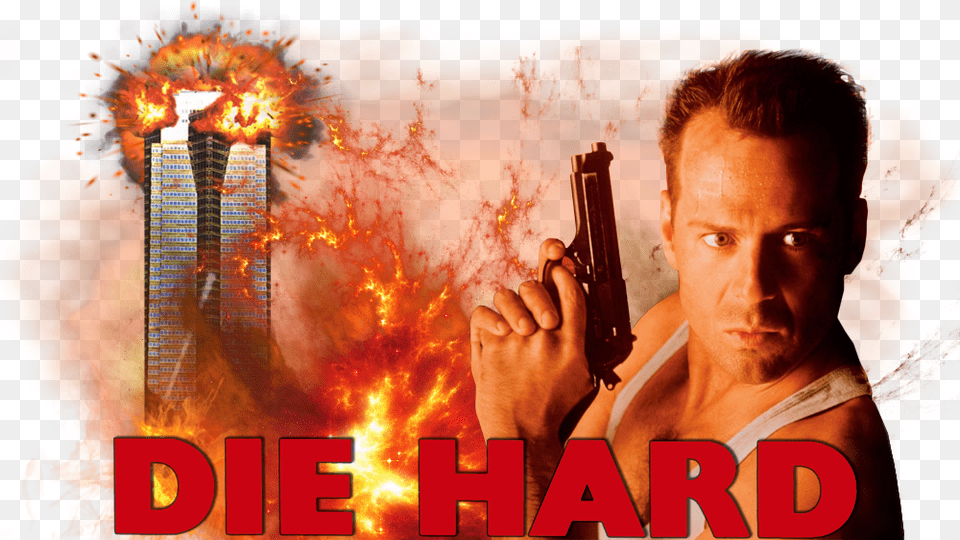 Bruce Willis John Mcclane Die Hard The Film, Weapon, Firearm, Gun, Handgun Free Transparent Png