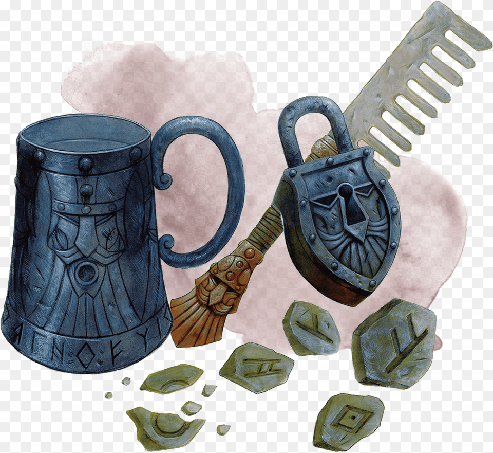 Bruenor Battlehammer, Smoke Pipe, Cup Free Transparent Png