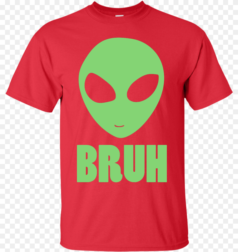 Bruh Alien T Shirt Amp Hoodie T Shirt, Clothing, T-shirt Free Png