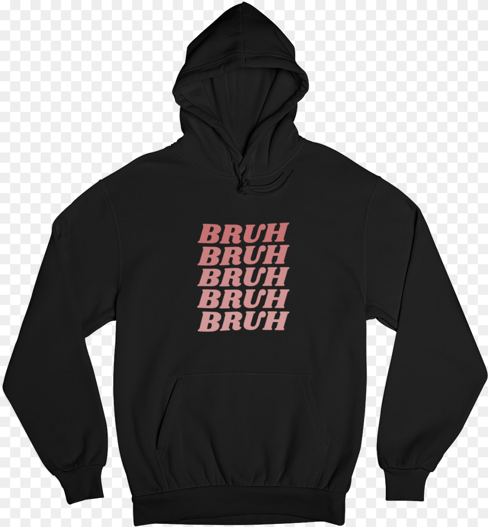 Bruh Gender Neutral Hoodie Mockup Hoodie Maroon, Clothing, Hood, Knitwear, Sweater Png