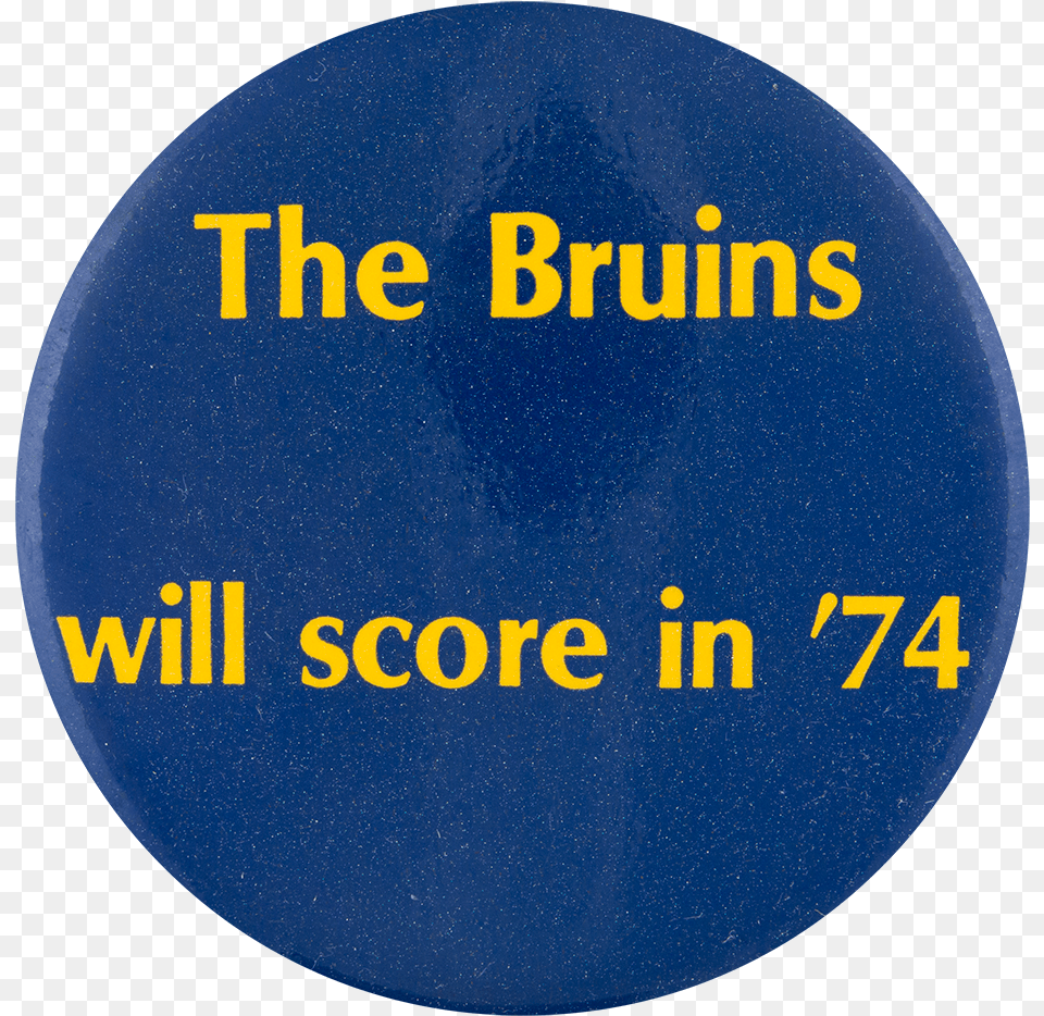 Bruins Will Score In Circle, Badge, Logo, Symbol, Disk Free Transparent Png