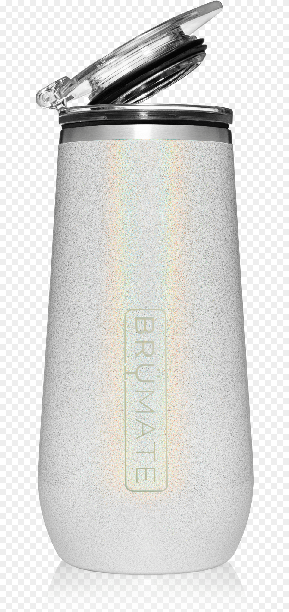 Brumate White Glitter, Jar, Bottle, Shaker, Lamp Free Transparent Png