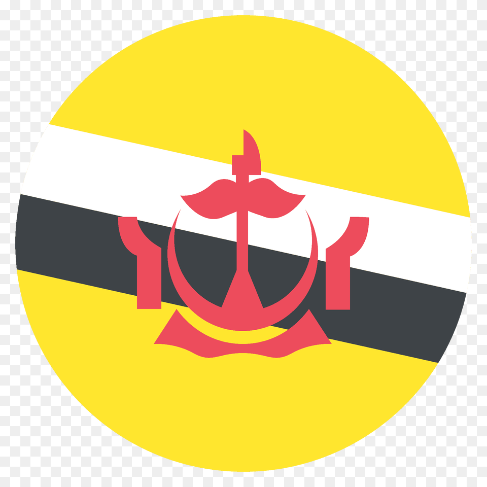 Brunei Flag Emoji Clipart, Logo, Electronics, Hardware, Emblem Free Png Download