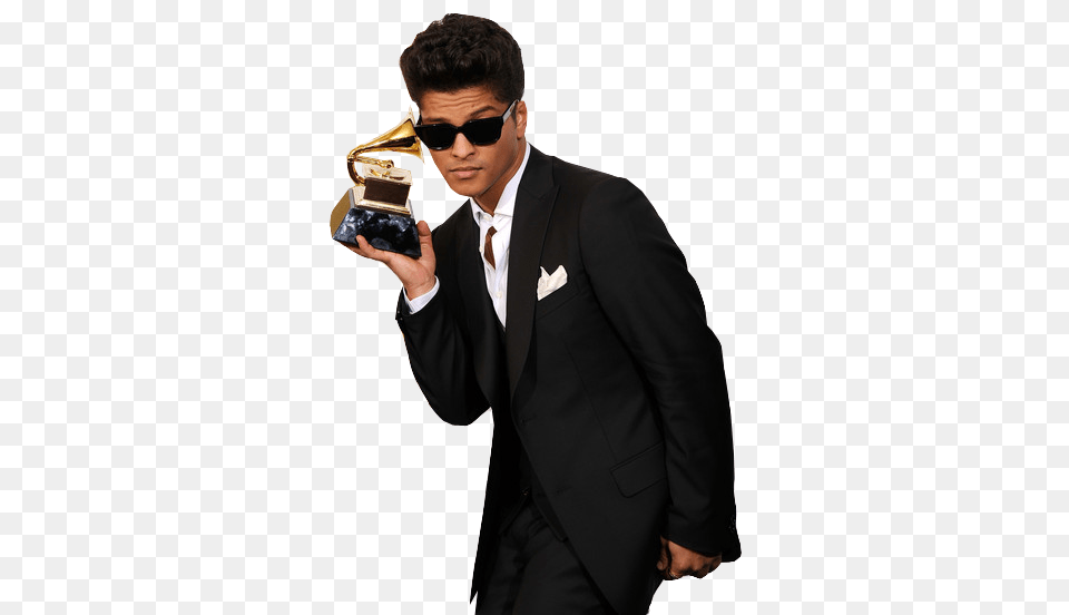 Bruno Mars, Clothing, Suit, Formal Wear, Male Free Png