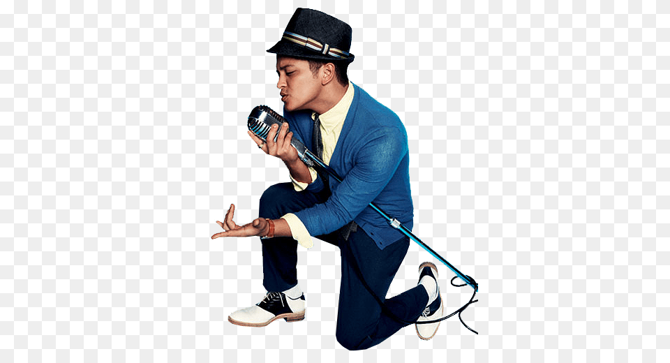 Bruno Mars, Microphone, Photography, Electrical Device, Device Png