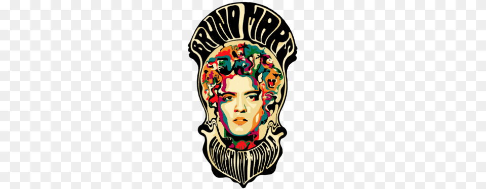 Bruno Mars Jungle Illustration Bruno Mars Bruno, Art, Face, Head, Logo Png