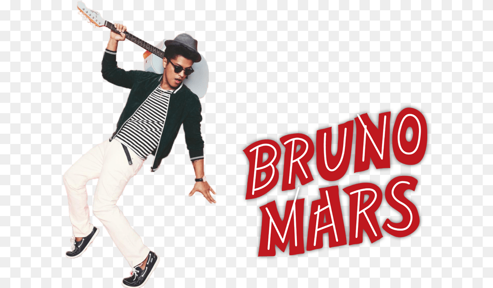Bruno Mars Theaudiodbcom, Adult, Person, Musical Instrument, Man Free Png Download