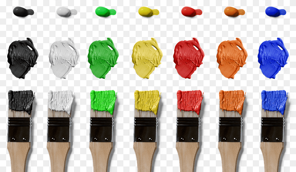 Brush Paint Container, Device, Tool, Palette Free Png Download