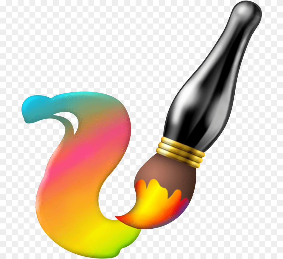 Brush And Swish Illustration, Device, Tool, Smoke Pipe, Paint Container Free Transparent Png