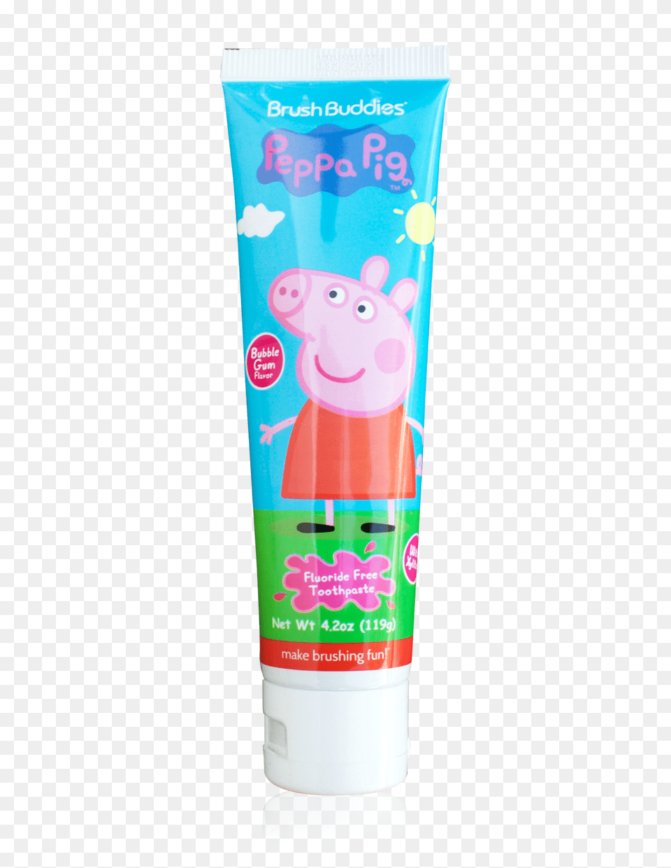 Brush Buddies Peppa Pig Bubble Gum Toothpaste Oz, Bottle, Lotion, Cosmetics Free Transparent Png