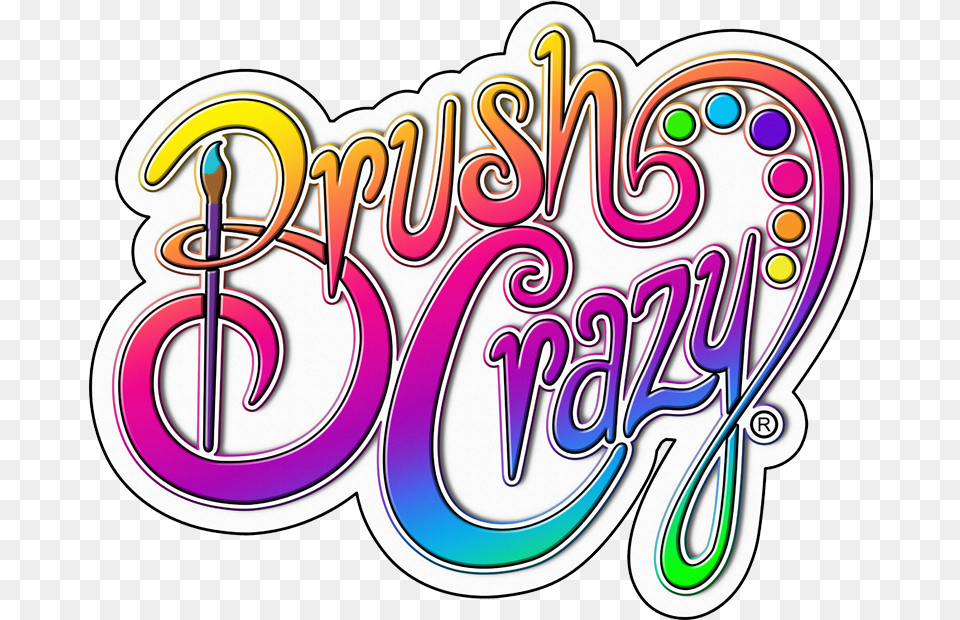 Brush Crazy, Art, Graphics, Text, Dynamite Png