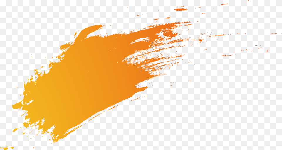 Brush Download Gradient Orange, Stain, Art Png
