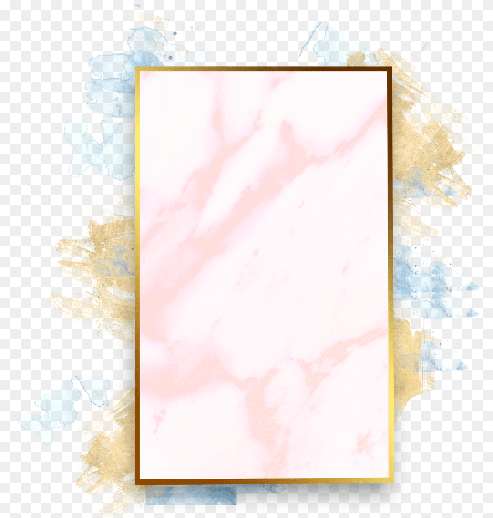 Brush Glitter Gold Pink Square Colorsplash Geometric Visual Arts, Land, Nature, Outdoors, Water Free Png Download