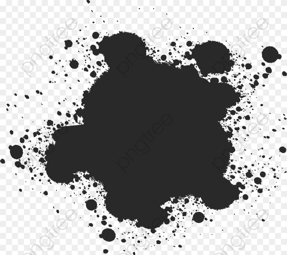 Brush Ink Effect Vector And With Transparent Brush Effect, Powder Free Png Download