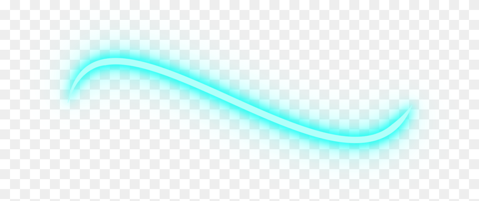 Brush Line Color Gradient, Light, Neon, Turquoise Free Png