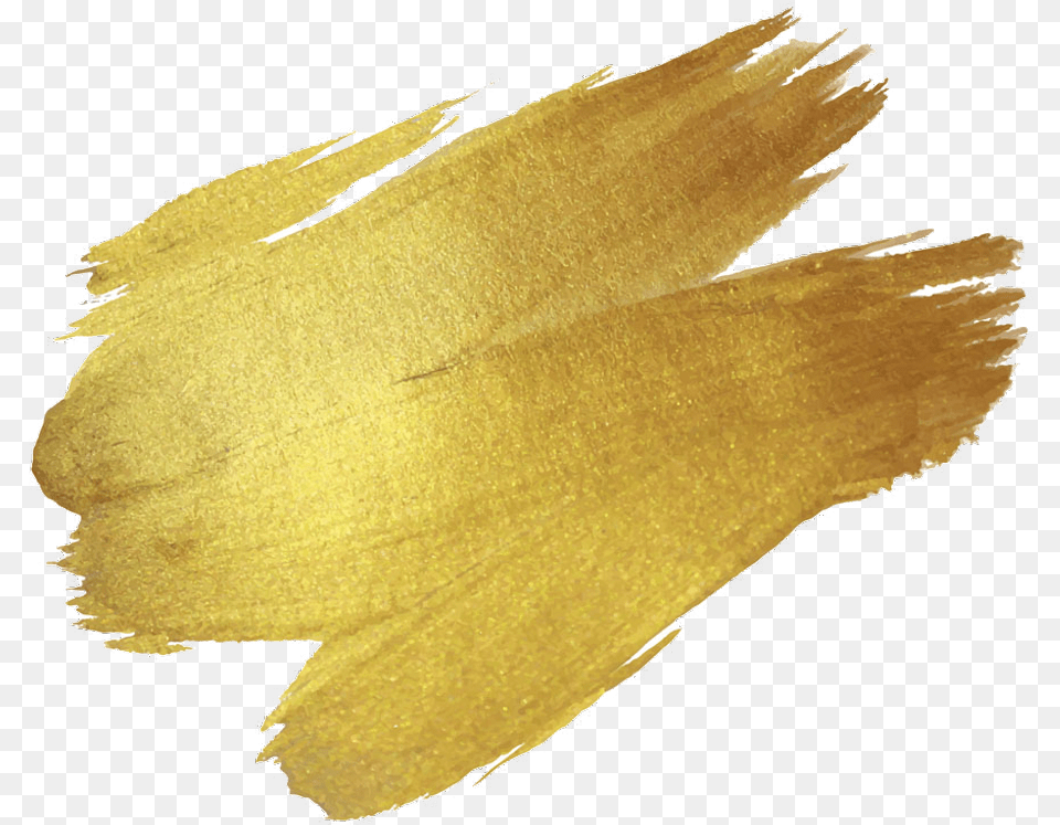 Brush Paint Gold Drawing Paint Gold, Flower, Plant, Petal Png