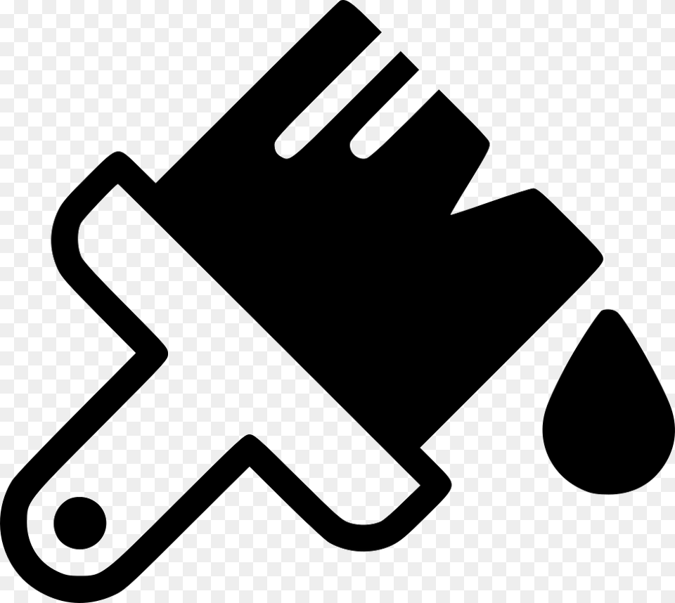 Brush Paint Icon, Adapter, Plug, Electronics, Stencil Png Image
