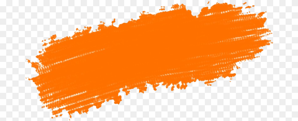 Brush Play Orange Brush Stroke Png Image