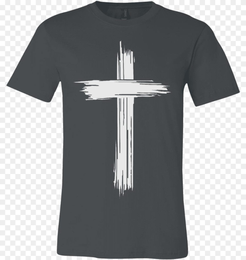 Brush Stroke White Crossquotdata Brush Stroke Paint Cross, Clothing, Symbol, T-shirt Png Image