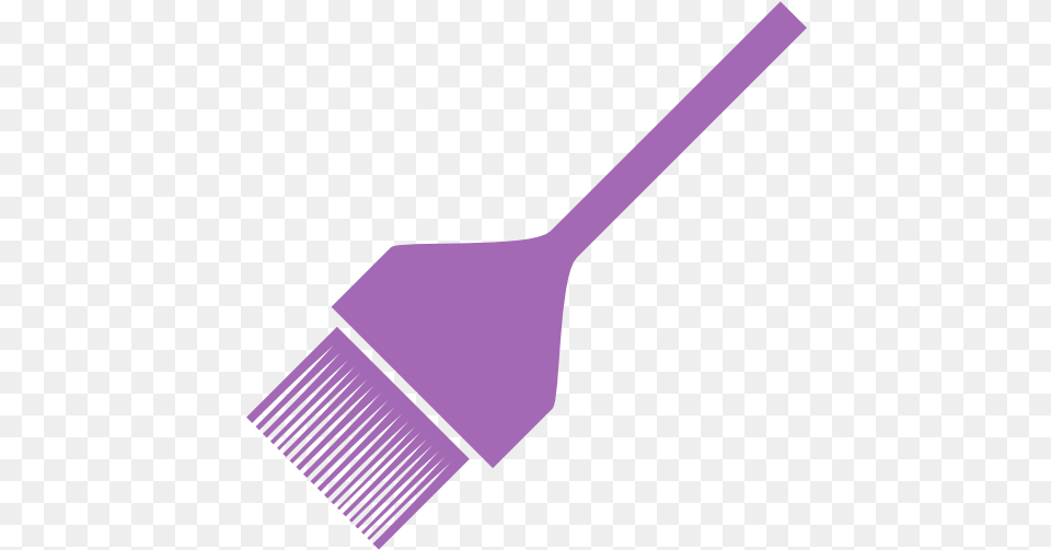 Brush Tool Purp Hair Color Brush Transparent, Broom Png Image