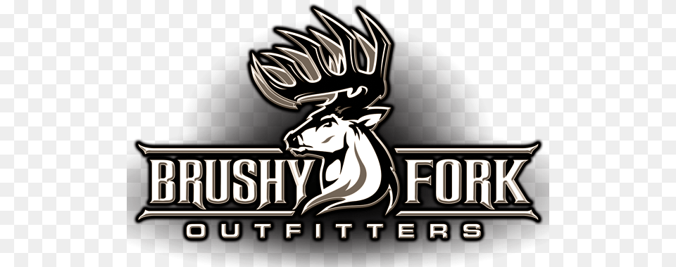 Brushy Fork Outfitters Turkey Hunting, Logo, Scoreboard Png Image
