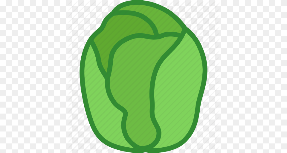 Brussels Brussles Cabbage Green Miniature Sprout Sprouts Icon, Food, Produce, Bell Pepper, Pepper Free Png