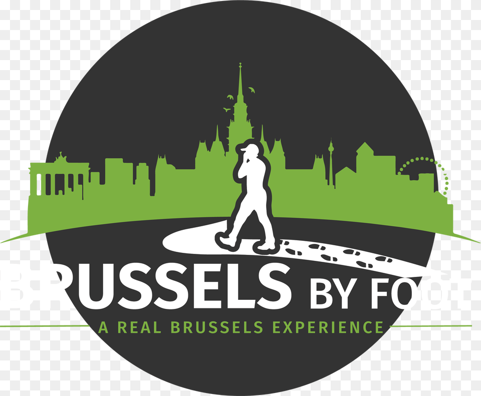 Brussels By Foot Logo 03 Illustration, Advertisement, Poster, Baby, Person Png