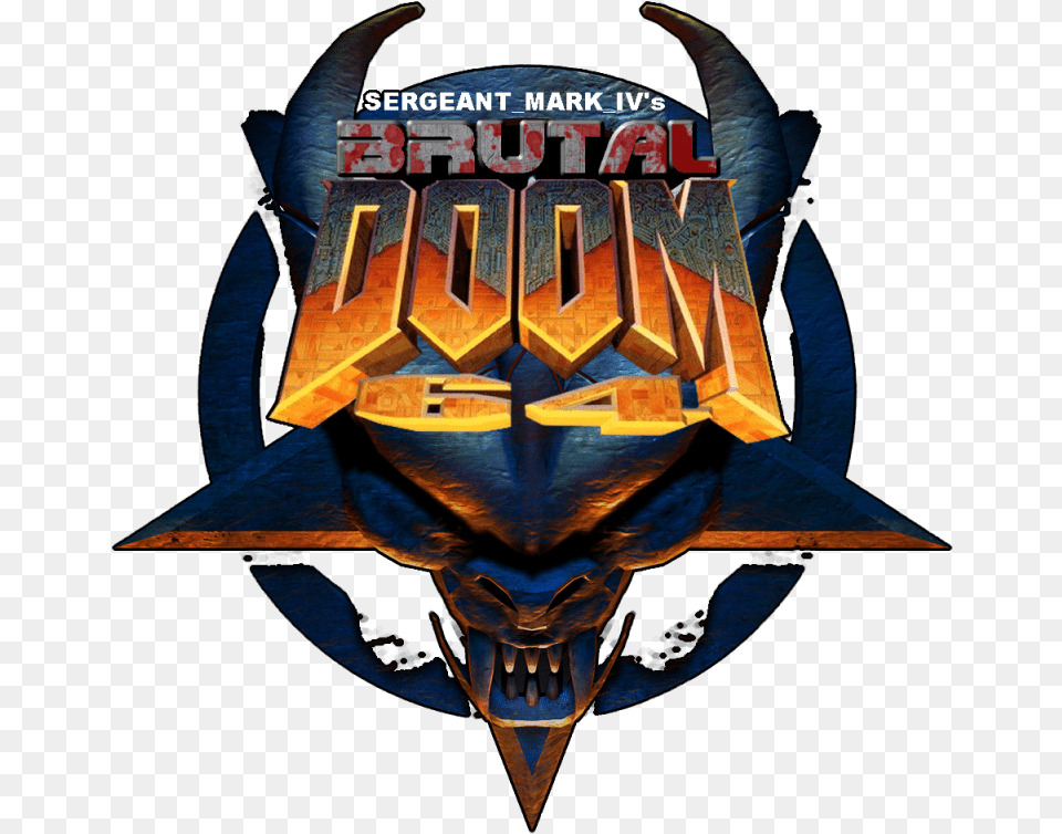 Brutal Doom 64 Steam, Logo, Symbol Png Image