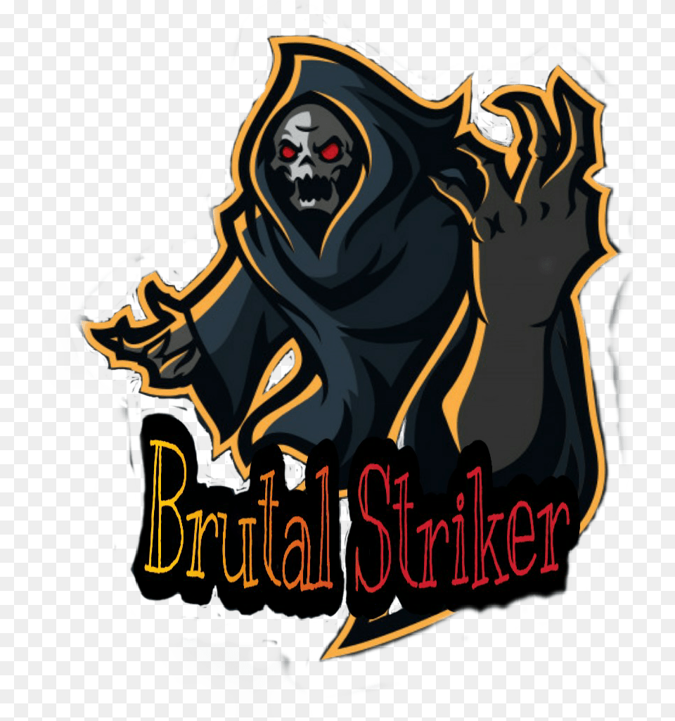 Brutal Striker Pubg Logo Brutal Pubg Logo, Adult, Person, Man, Male Free Png Download