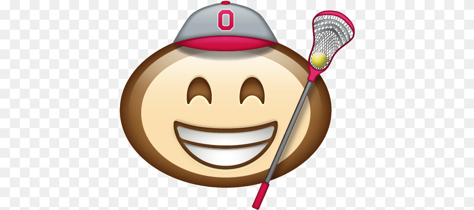 Brutmoji 2019 Lacrosse Ohio State Buckeye Emojis, Ball, Sport, Tennis, Tennis Ball Png