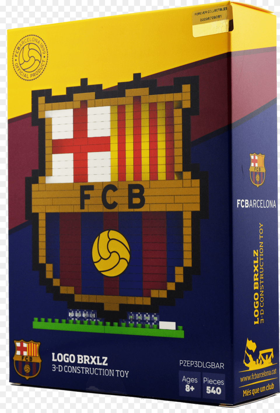 Brxlz Barcelona Fc Team Logo 3d Construction Toy Fc Barcelona Png