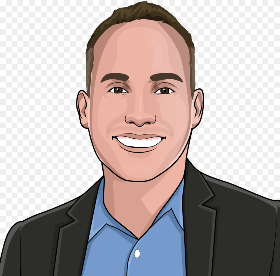 Bryan Hallock Attorney Profile Cartoon, Adult, Portrait, Photography, Person Png Image