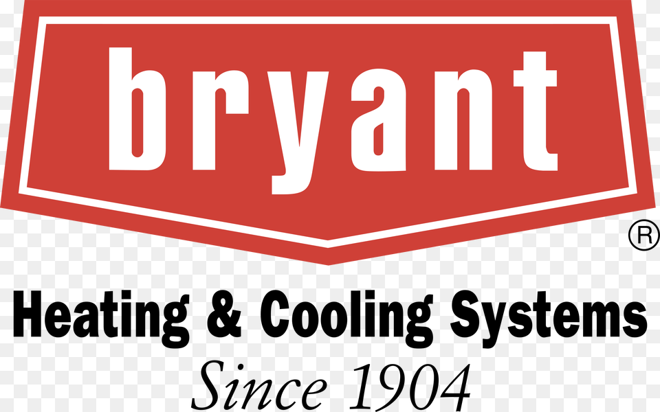 Bryant Heating And Cooling Logo, Sign, Symbol, Road Sign, First Aid Png Image
