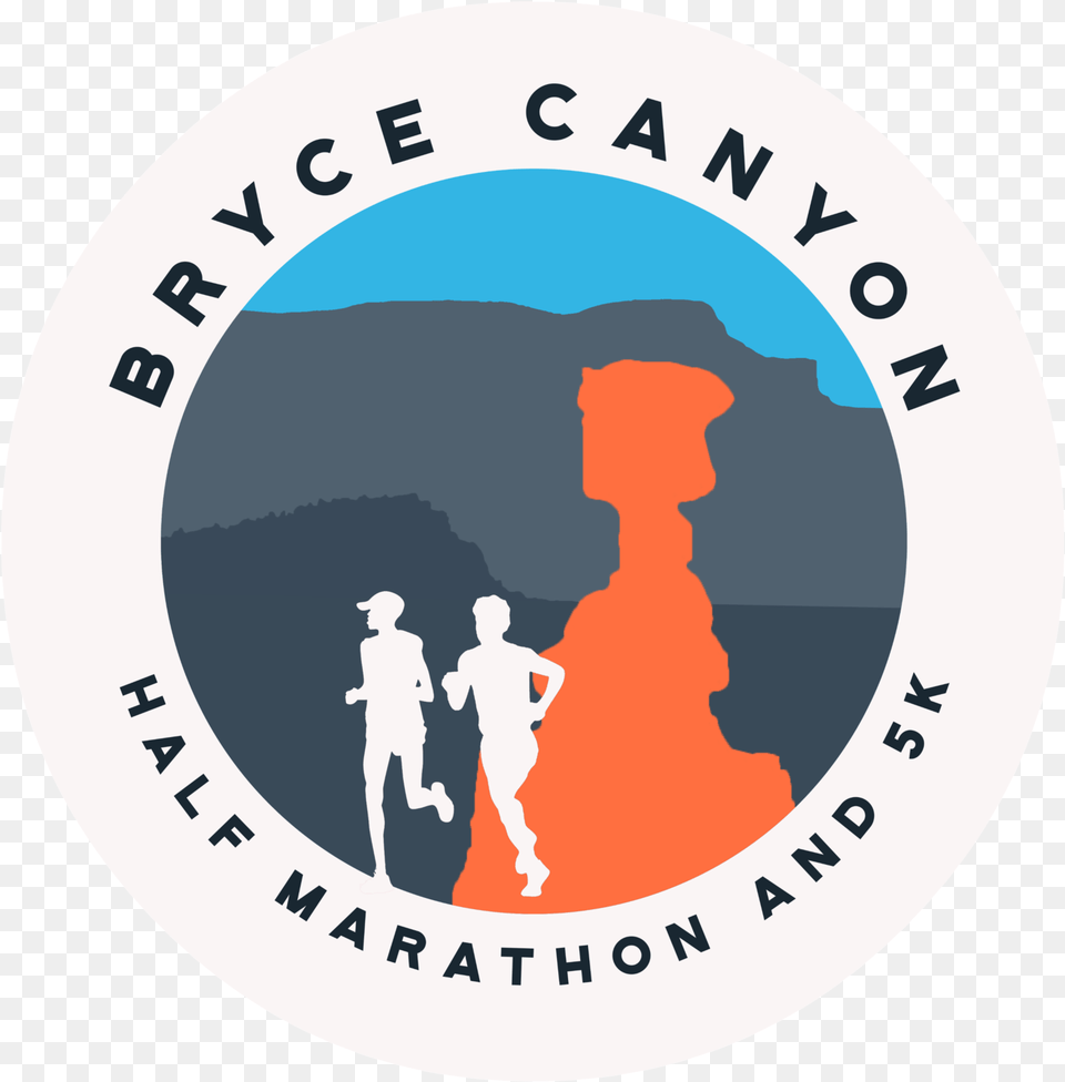 Bryce Canyon Half Circle, Logo, Adult, Person, Man Free Transparent Png