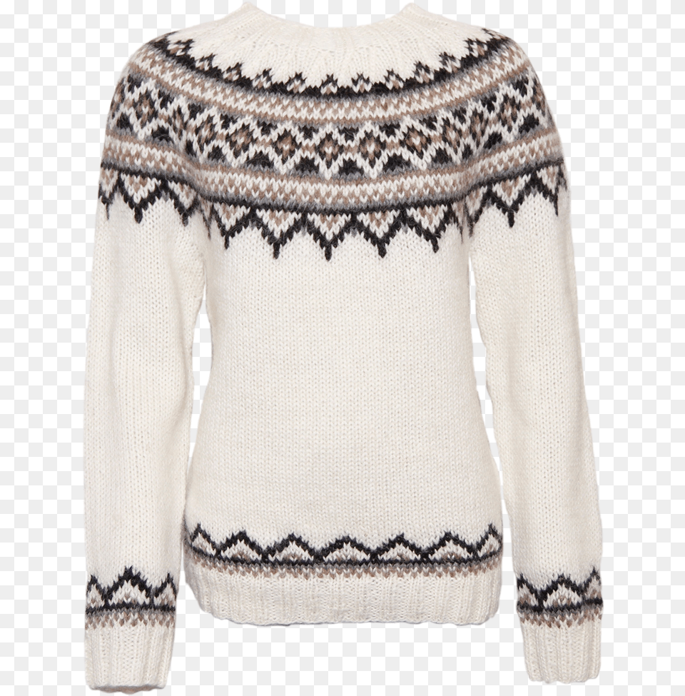 Brynja Icelandic Wool Sweater, Clothing, Knitwear, Coat Png Image