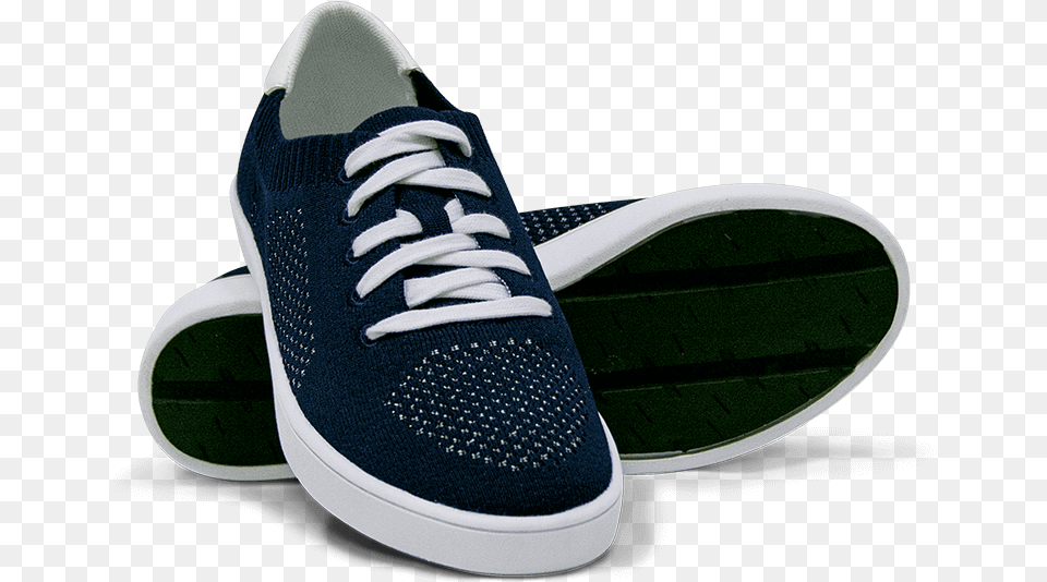Brynn Sporty Navy White 01 Skate Shoe, Clothing, Footwear, Sneaker, Running Shoe Free Png Download