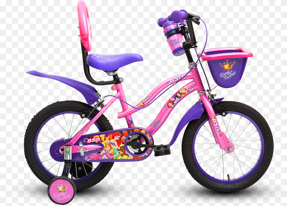 Bsa Disney Princess Cycle Princess Cycle For Girls, Machine, Wheel, Bicycle, Transportation Free Transparent Png