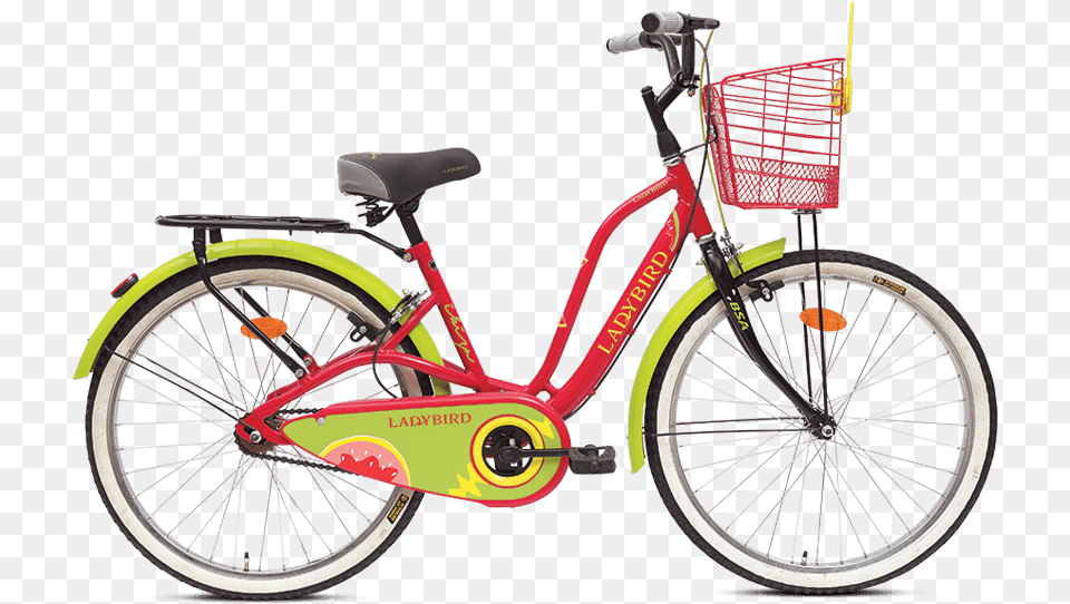 Bsa Ladybird Ibiza Water Melon Red Cycle Ladybird Cycles For Girls, Bicycle, Machine, Transportation, Vehicle Free Png Download