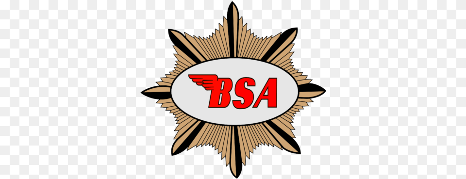 Bsa Motorcycle Logo History And Meaning Bsa Old Logo, Symbol, Outdoors, Person Free Png
