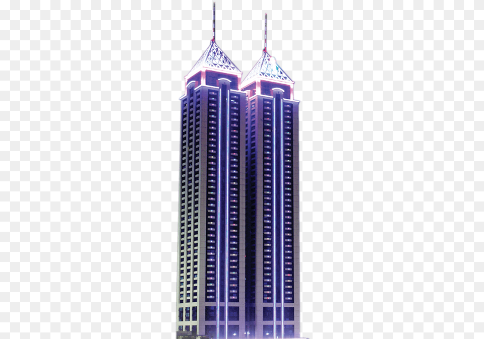 Bsa Twin Tower Hotel, Urban, Skyscraper, Metropolis, Housing Png