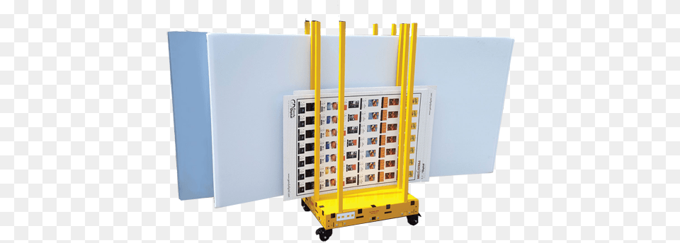 Bsd Sawtrax Rack Amp Roll Safety Dolly Cart With Locking Machine Free Png Download